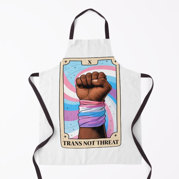 Item preview, Tarot Card Trans Not Threat designed and sold by yunamaliskova.
