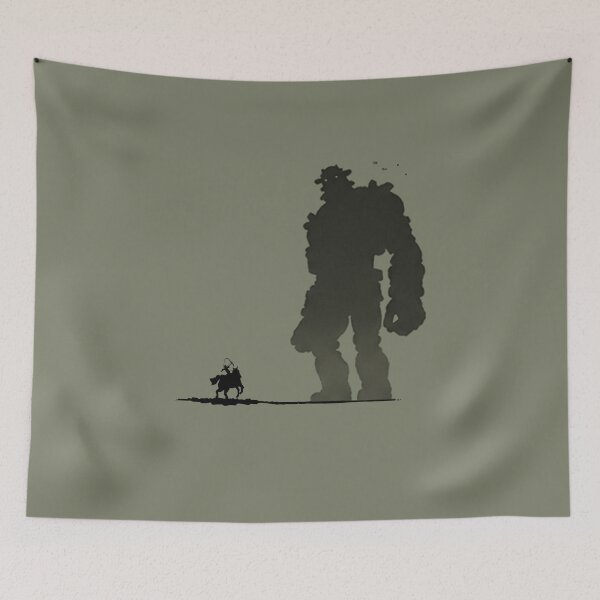 Item preview,  Shadow of the Colossus Minotaur | Minimalist Colossus Poster designed and sold by · GAMING SOUL ·.