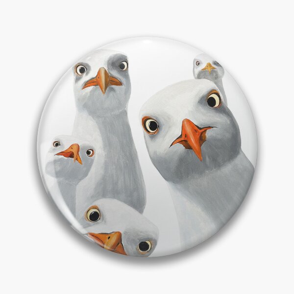 Item preview, Funny seagulls looking at you. designed and sold by em0cean.