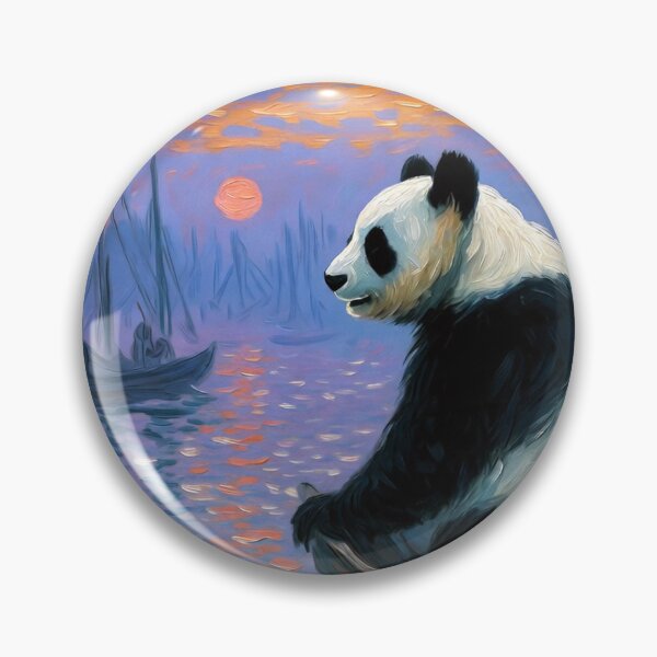 Item preview, monet panda designed and sold by bandarartisan.
