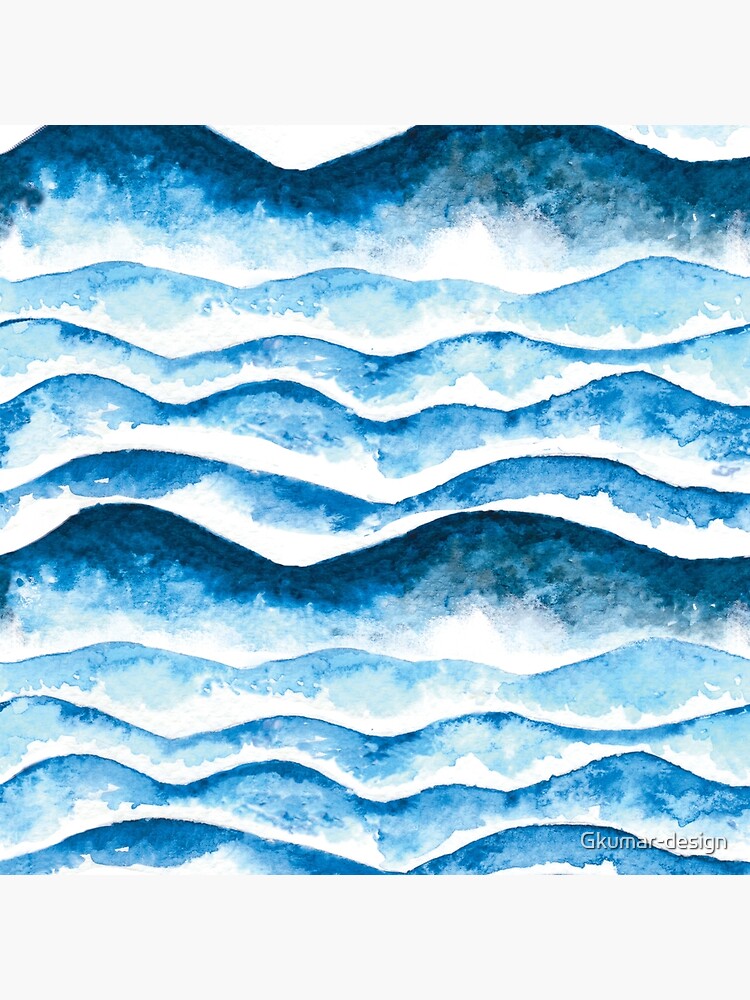 Beach waves by Gkumar-design
