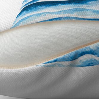 Alternate view of Beach waves Throw Pillow