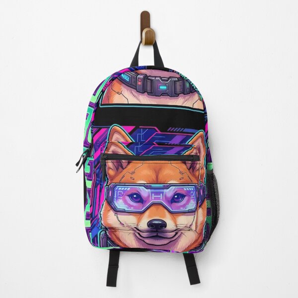 Item preview, Cyber Dog 2077 - Futuristic Shiba Inu Neo Tokyo designed and sold by Neo Tokio.