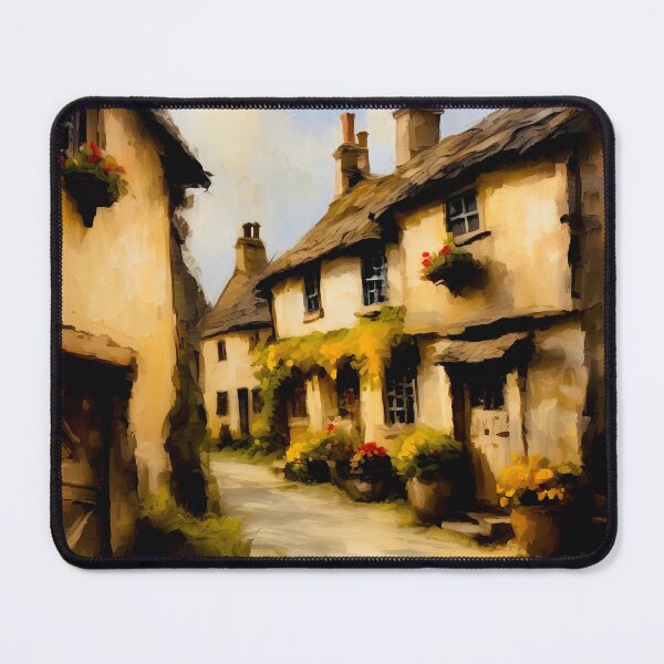 Item preview, Tranquil hamlet designed and sold by Island Art Studios.
