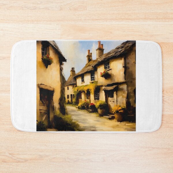 Item preview, Tranquil hamlet designed and sold by Island Art Studios.