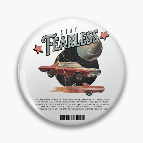 Item preview, Stay fearless - Space Car designed and sold by Phanteom.