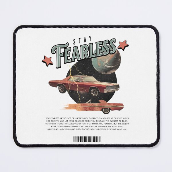Item preview, Stay fearless - Space Car designed and sold by Phanteom.