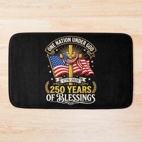 Item preview, One Nation Under God 250 Years Of Blessings American Patriot Christian USA Anniversary designed and sold by QuentinHarrow.