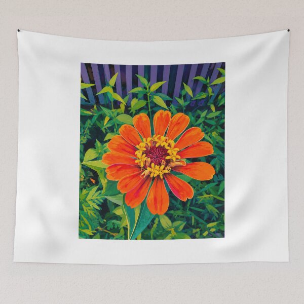Item preview, Orange Zinnia designed and sold by FishNerd2006.