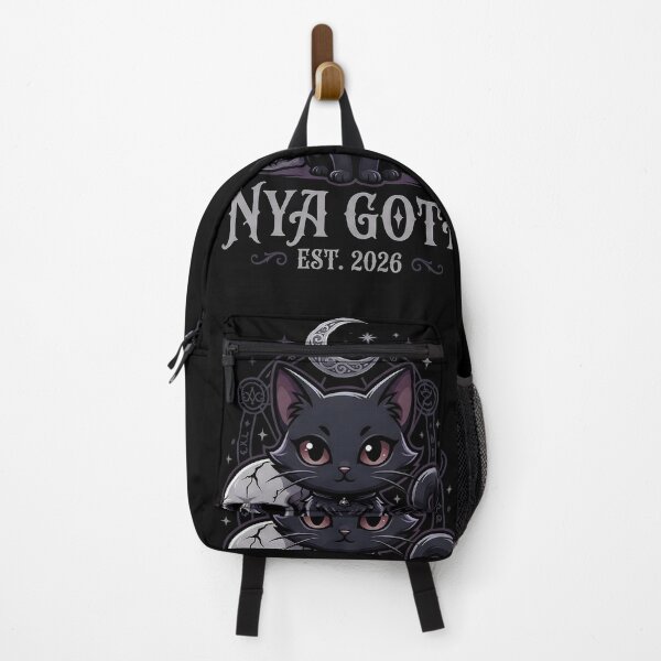 Artikelvorschau, Nya Goth – Cyberpunk Occult Cat 2026 entworfen und verkauft von Neo Tokio.