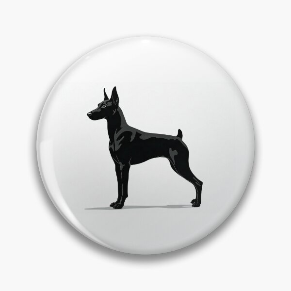 Item preview, The Doberman Pinscher Silhouette - Minimalist Editorial Dog Art designed and sold by M1234s.