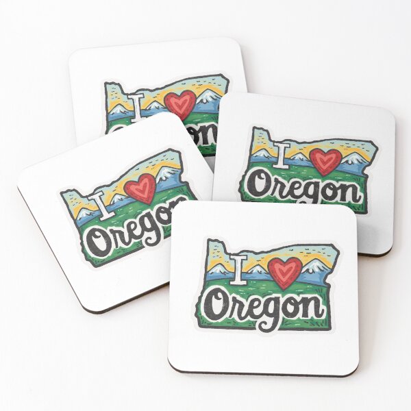 Item preview, I Love Oregon designed and sold by PamLeeDesign.