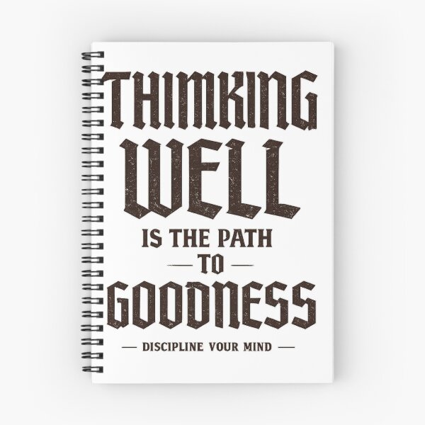 Item preview, Thinking well is the path to Goodness Vintage Gothic T-shirt designed and sold by Obiechefu.