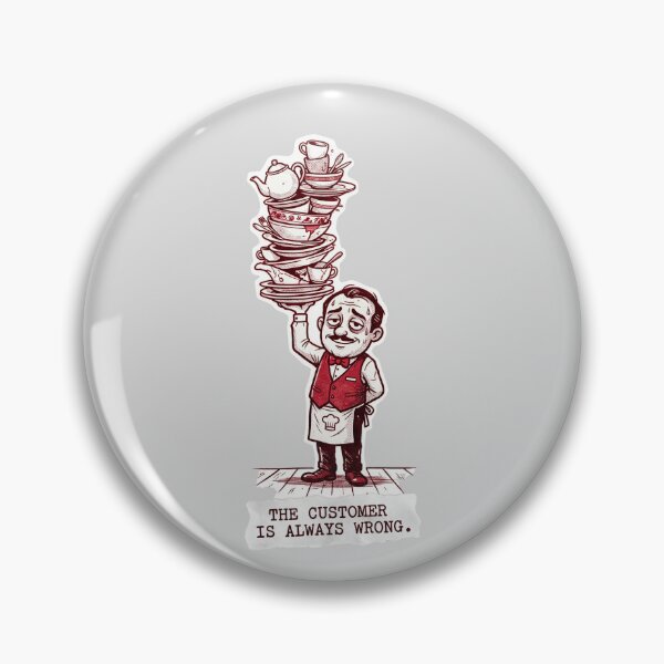 Item preview, Waiter Patience Is Key Tee designed and sold by Ortsas.