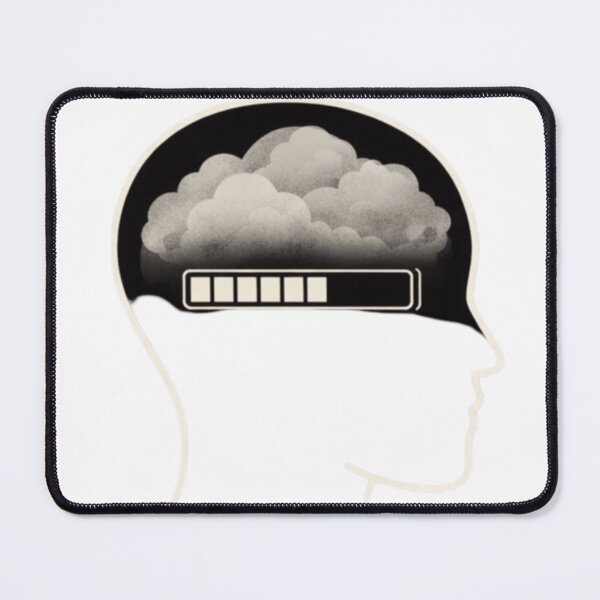 Item preview, Brain Fog Please Wait – Funny Mental Fog designed and sold by ayl-eighorerxyn.
