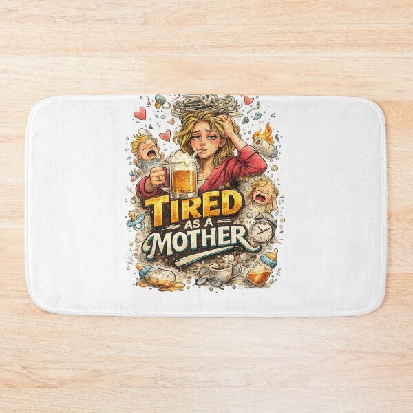 Item preview, Mother's Day - Tired as a Mother designed and sold by KreatikaShop.