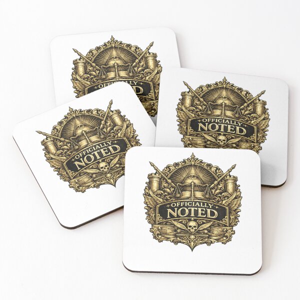 Item preview, Officially Noted — Cinematic Quote Collection designed and sold by Ikkipass Enterprises.