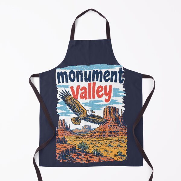 Item preview, Monument Valley National Park Colorful Landscape Retro Eagle designed and sold by HowToCanadian.