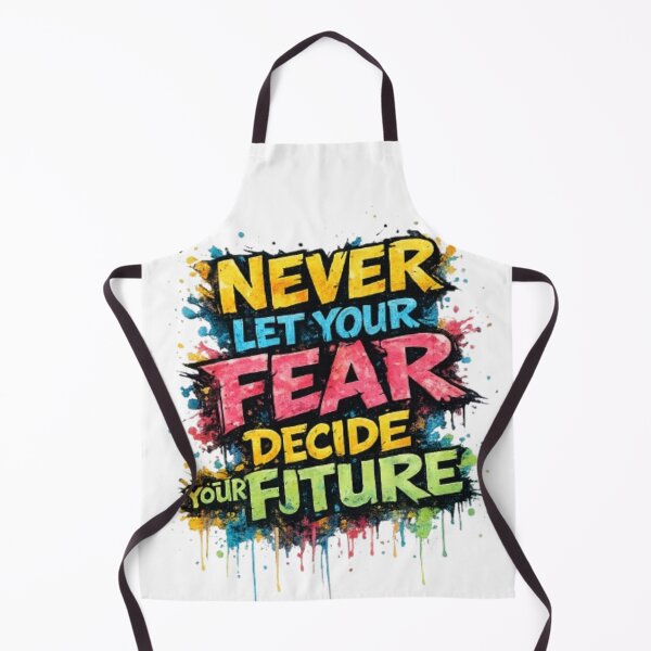 Item preview, Never Let Your Fear Decide Your Future designed and sold by Ahmedsyde.