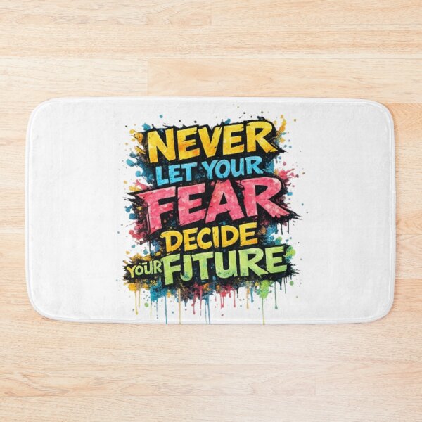 Item preview, Never Let Your Fear Decide Your Future designed and sold by Ahmedsyde.
