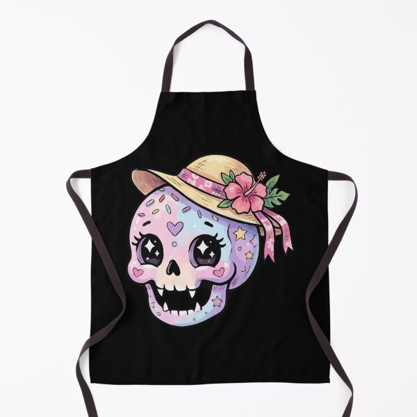 Item preview, Tropical Summer Skeletal Lady designed and sold by Emegan Print Art.