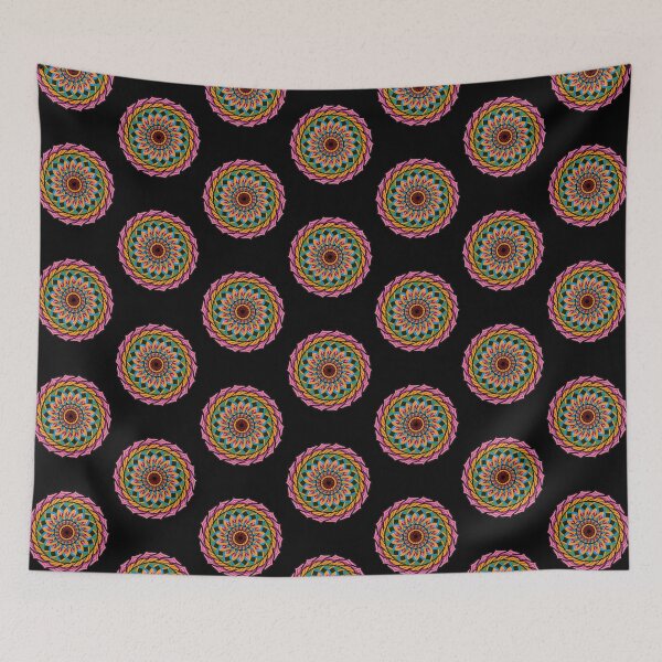 Item preview, Colorful Intricate Geometric Lotus Mandala designed and sold by StudioNoRule.