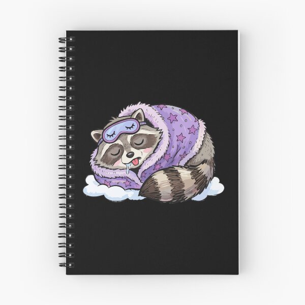 Item preview, Resting Ring-Tailed Trash Panda designed and sold by Emegan Print Art.