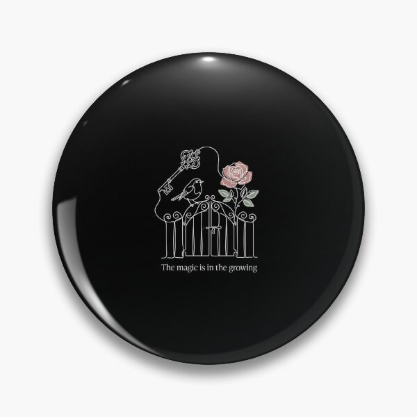 Item preview, The Magic Is In The Growing Secret Garden Line Art designed and sold by Fenay Designs.