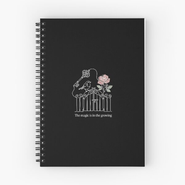 Item preview, The Magic Is In The Growing Secret Garden Line Art designed and sold by Fenay Designs.