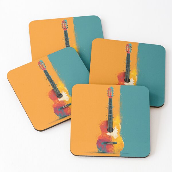 Item preview, classical guitar drawing artwork designed and sold by gut2000.