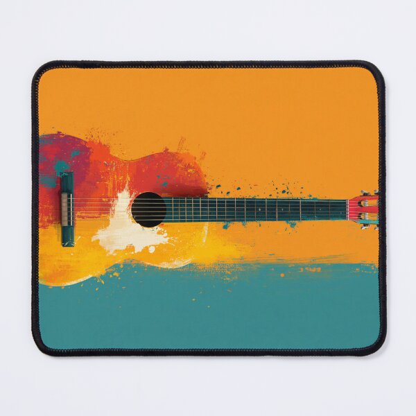 Item preview, classical guitar drawing artwork designed and sold by gut2000.