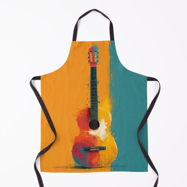 Item preview, classical guitar drawing artwork designed and sold by gut2000.