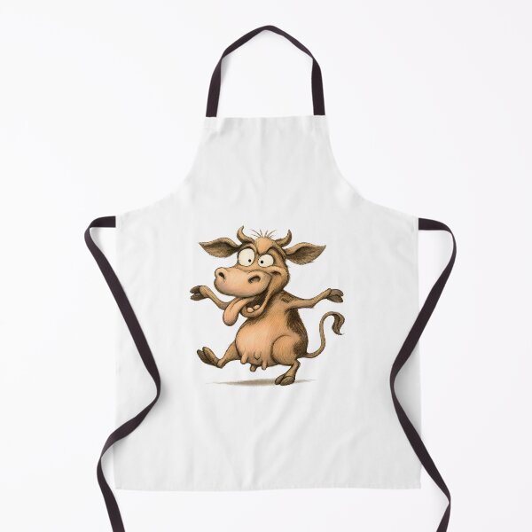 Item preview, Crazy Dancing Cow Face designed and sold by Yomere.