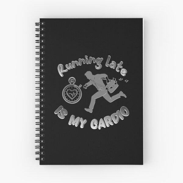 Item preview, Running Late Is My Cardio Funny Busy Life Design designed and sold by TestudoDesign.