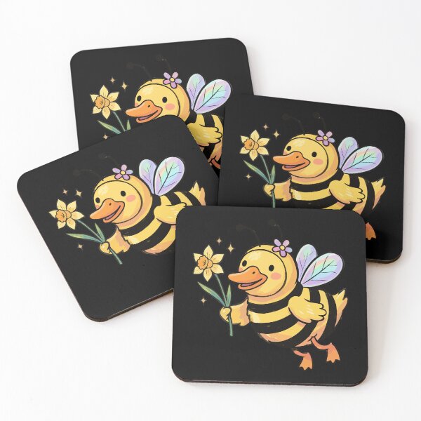 Item preview, Striped Insect Outfit Waterfowl with Spring Bloom designed and sold by Emegan Print Art.