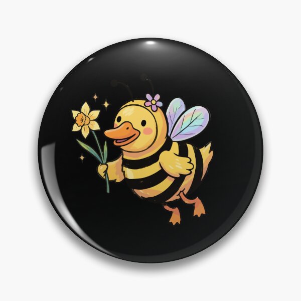 Item preview, Striped Insect Outfit Waterfowl with Spring Bloom designed and sold by Emegan Print Art.