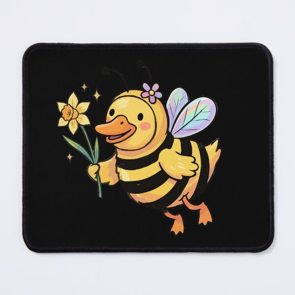 Item preview, Striped Insect Outfit Waterfowl with Spring Bloom designed and sold by Emegan Print Art.