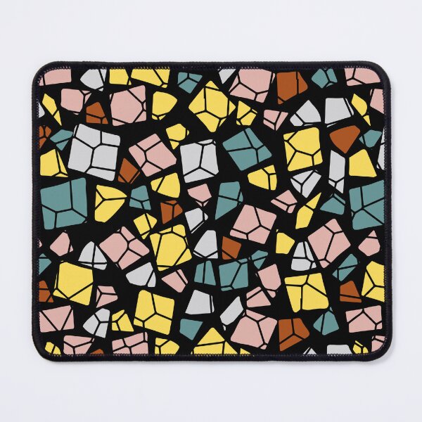 Item preview, Colorful Mosaic Geometric Pattern designed and sold by Khadigadesings.