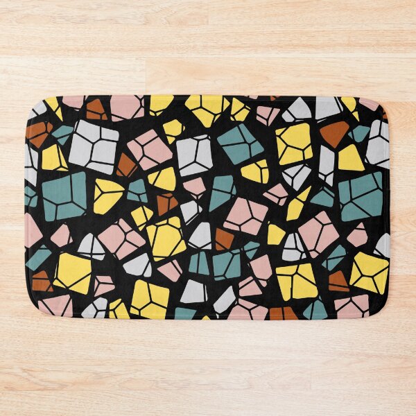 Item preview, Colorful Mosaic Geometric Pattern designed and sold by Khadigadesings.