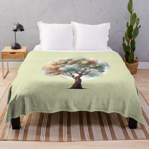 Item preview, Dreamy Watercolor Macadamia Tree designed and sold by quigeebo designs.