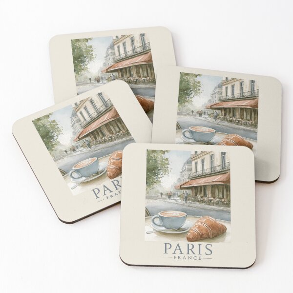 Item preview, A Travel Print of Paris - France designed and sold by StudioRedKoala.