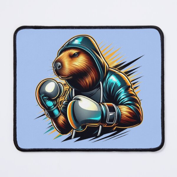 Item preview, Capybara Boxer – Funny Animal Design designed and sold by Dogandesighn.