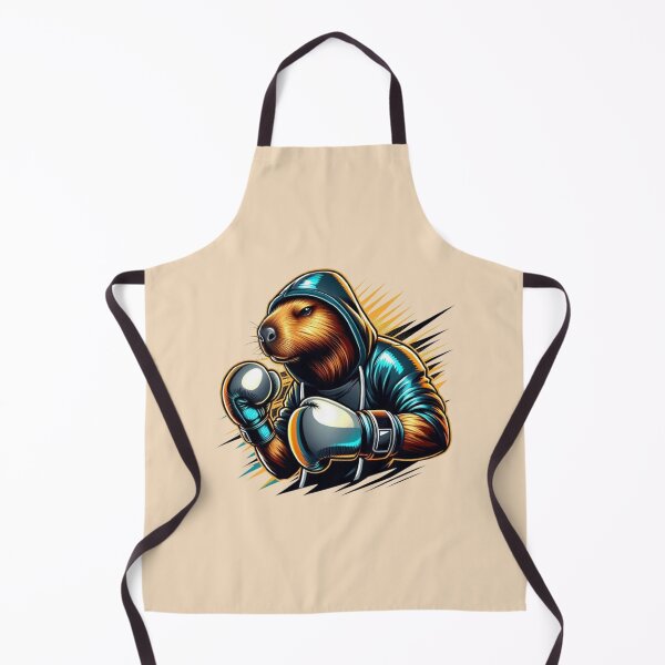 Item preview, Capybara Boxer – Funny Animal Design designed and sold by Dogandesighn.