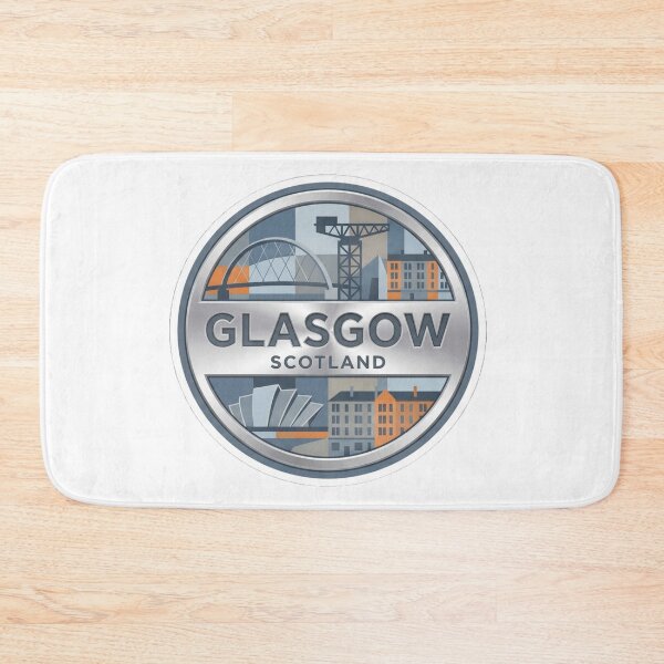 Item preview, Glasgow Scotland Urban Travel Badge Art designed and sold by redsharkuk.