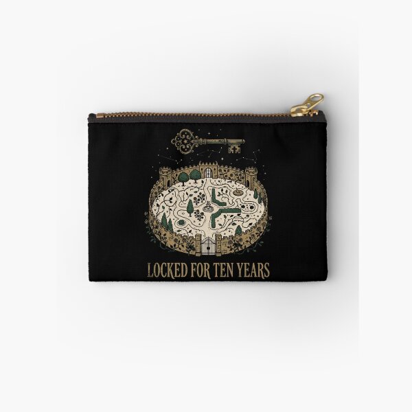 Item preview, Locked For Ten Years Secret Garden Round Map Design designed and sold by Fenay Designs.