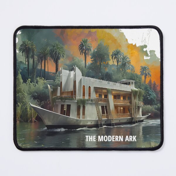 Item preview, The Modern Ark - Futuristic Floating Villa designed and sold by Modern Nest Art.