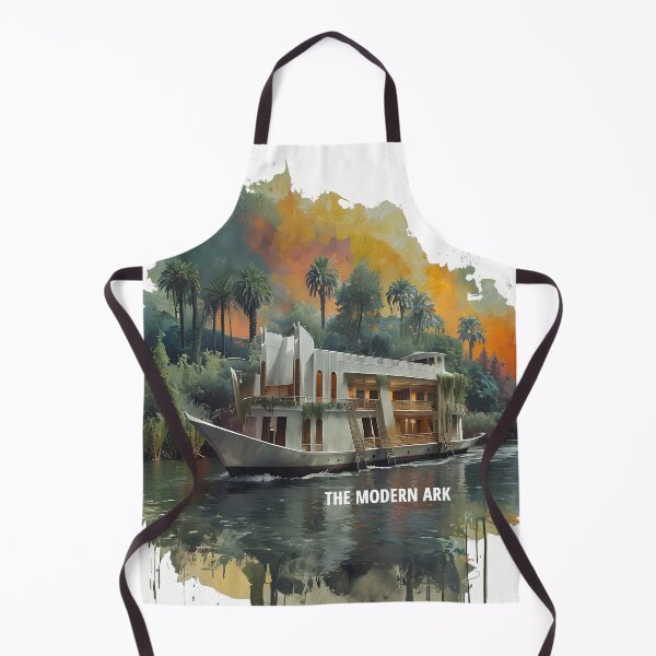 Item preview, The Modern Ark - Futuristic Floating Villa designed and sold by Modern Nest Art.