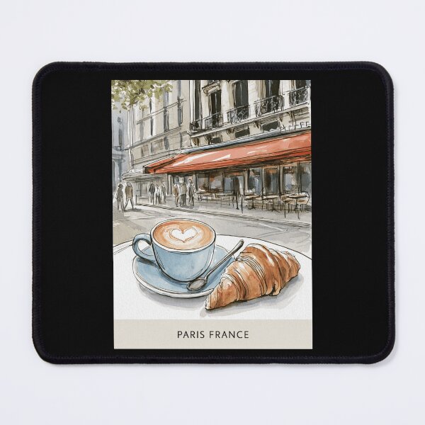 Item preview, A Travel Print of Paris - France designed and sold by StudioRedKoala.