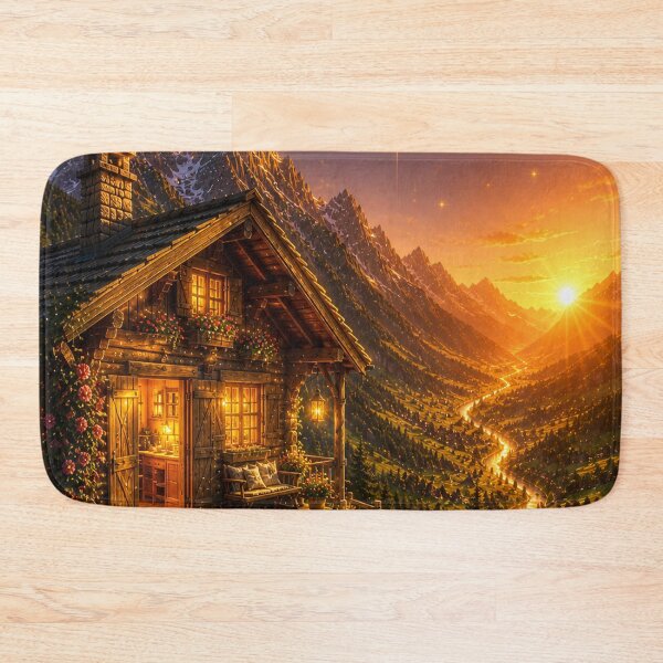 Item preview, Mountain Chalet Fantasy Escape designed and sold by AureliasDesignStudio.