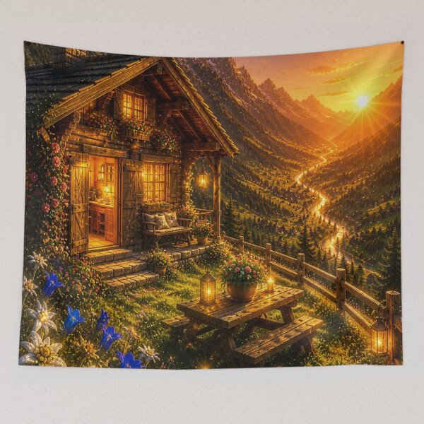 Item preview, Mountain Chalet Fantasy Escape designed and sold by AureliasDesignStudio.